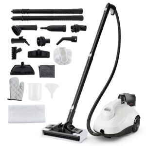 2025 Multipurpose Steam Cleaner, 1800W Portable Household Steamer with 15 Accessories